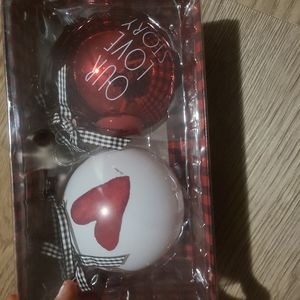 Rae dunn ornaments